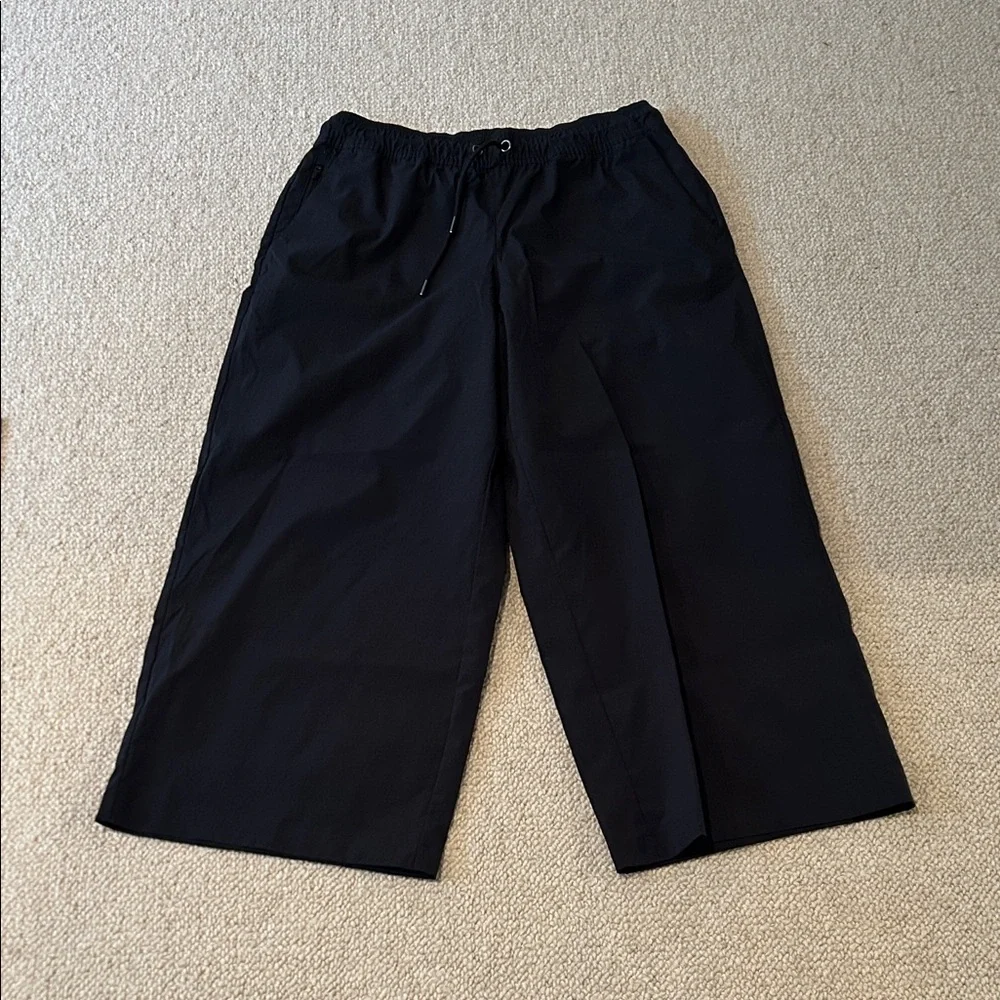 Athleta Black Midday mid rise poplin pant small petite - Picture 3 of 4
